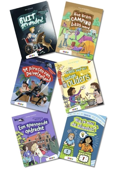 Afbeelding van Makkelijk & Leuk Pakket Makkelijk & Leuk AVI E5 (6 titels)
