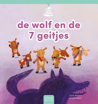 Afbeeldingen van Leesmagie de wolf en de 7 geitjes