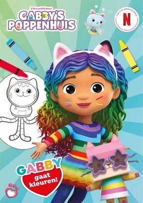 Afbeeldingen van Gabby's poppenhuis Gabby gaat kleuren
