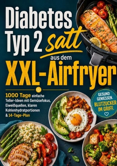 Afbeelding van Diabetes Typ 2 satt aus dem XXL-Airfryer