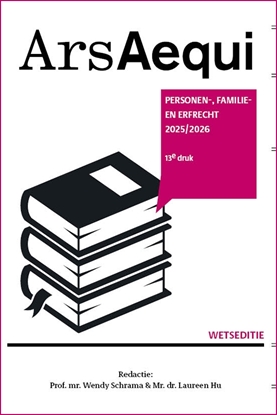 Afbeeldingen van Ars Aequi Wetseditie Personen-, familie- & erfrecht 2025/2026