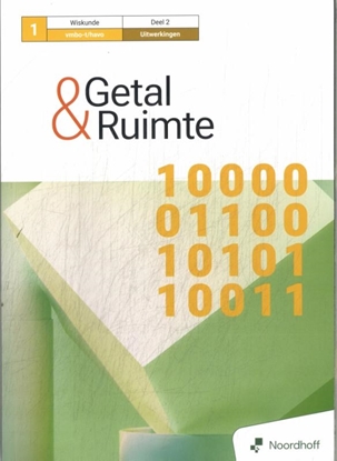 Afbeeldingen van Getal & Ruimte 1 vmbo-t/havo Uitwerkingenboek 2