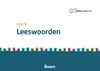 Afbeelding van Leeswoordenlijst: Pakket B