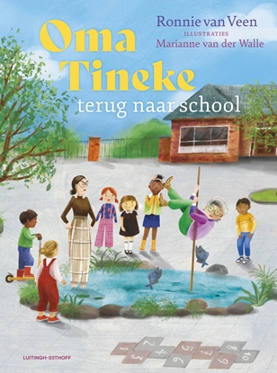 Afbeeldingen van Oma Tineke terug naar school