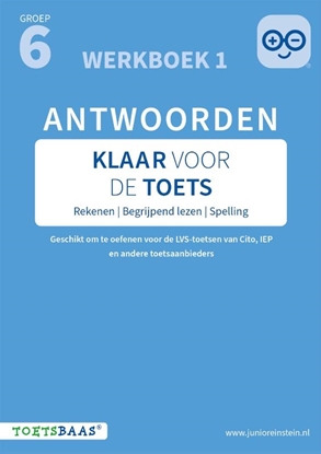 Afbeeldingen van Deel 1 Klaar voor de toets - Antwoordenboek 1 | Groep 6 + Online video-uitleg