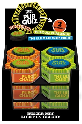 Afbeeldingen van Display Pubquiz met buzzer 2 x 6 ex.