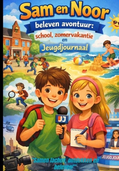 Afbeelding van Sam en Noor beleven avontuur: school, zomervakantie en Jeugdjournaal