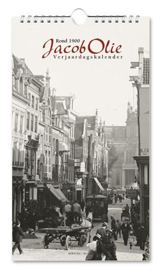 Afbeelding van Verjaardagskalender: Jacob Olie, Amsterdam rond 1900, Stadsarchief