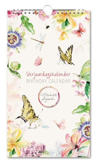Afbeelding van Verjaardagskalender: Passion for Butterflies, Michelle Dujardin