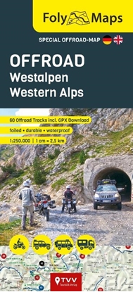Afbeeldingen van Foly Maps FolyMaps OFFROAD Western Alps 1:250,000
