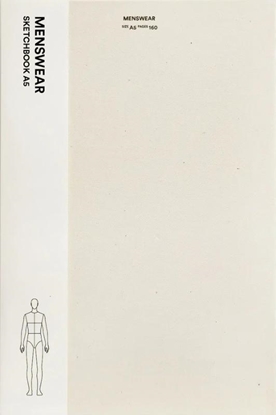 Afbeeldingen van Fashionary Menswear Sketchbook A5