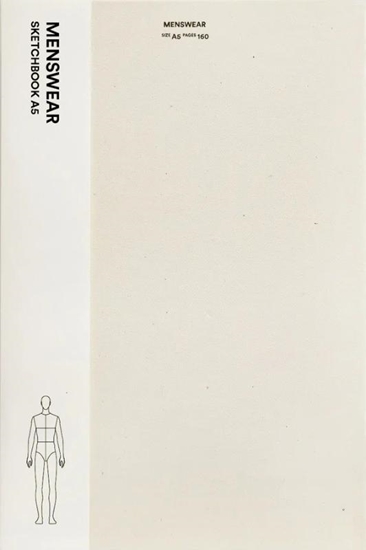 Afbeelding van Fashionary Menswear Sketchbook A5
