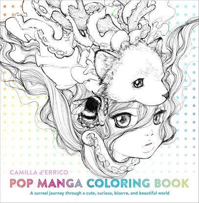 Afbeeldingen van Pop Manga Coloring Book