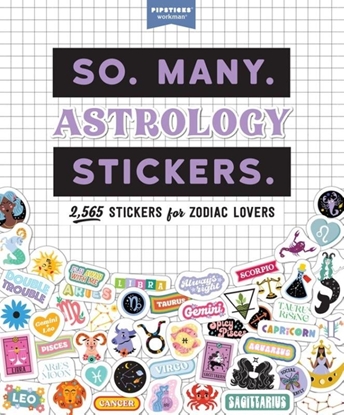 Afbeeldingen van Workman Adult So. Many. Astrology Stickers.