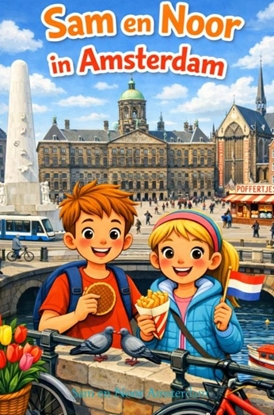 Afbeeldingen van Sam en Noor in Amsterdam