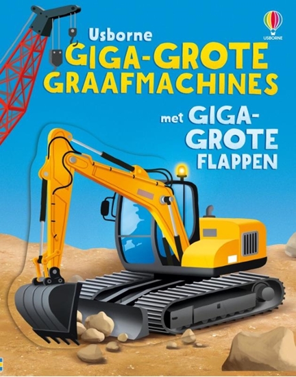 Afbeelding van Giga-grote graafmachines met giga-grote flappen