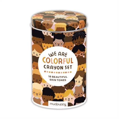 Afbeeldingen van We Are Colorful Skin Tone Crayon Set