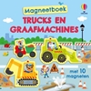 Afbeelding van Magneetboek Trucks en graafmachines