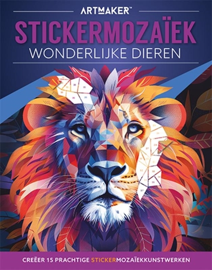 Afbeelding van Stickermozaïek - Wonderlijke dieren