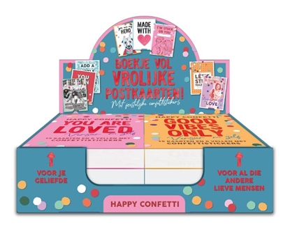 Afbeeldingen van Display Happy Confetti 2 x 6 ex.