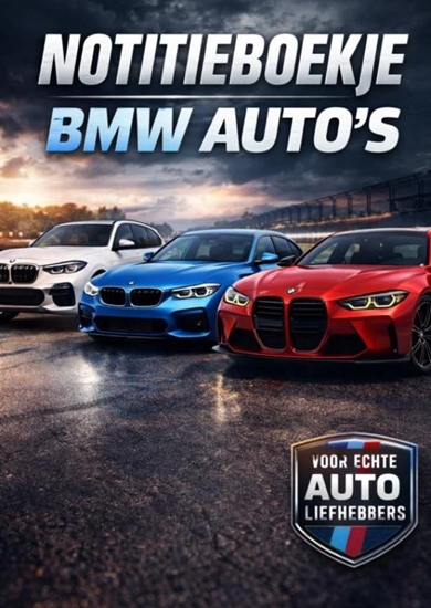 Afbeelding van Notitieboekje, BMW auto s