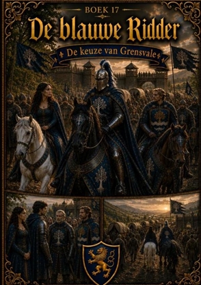 Afbeeldingen van Boek 17, De blauwe Ridder - De keuze van Grensvale