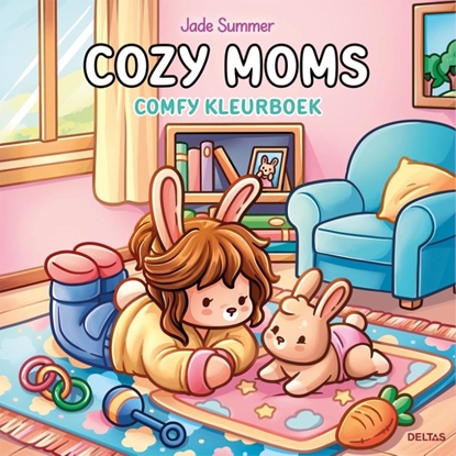 Afbeeldingen van Cozy Moms - Comfy kleurboek Jade Summer