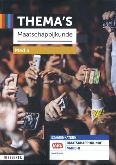 Afbeelding van Thema's Maatschappijkunde Media vmbo-b Examenkatern