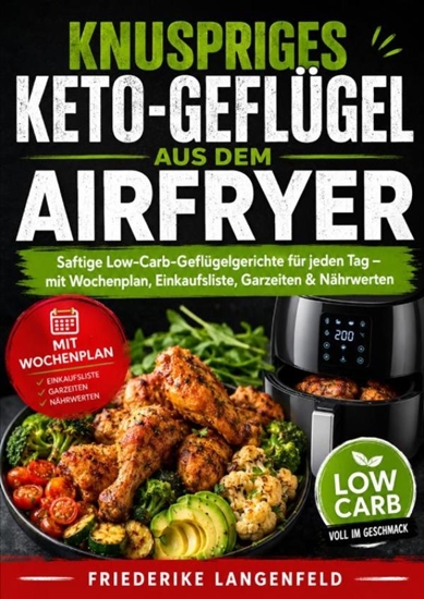 Afbeelding van Knuspriges Keto-Geflügel aus dem Airfryer