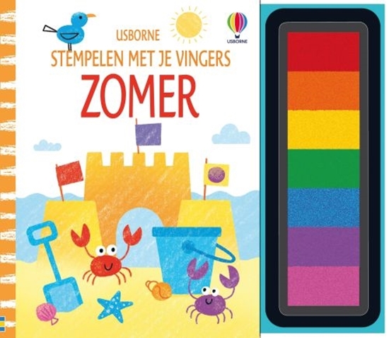 Afbeelding van Stempelen met je vingers Zomer