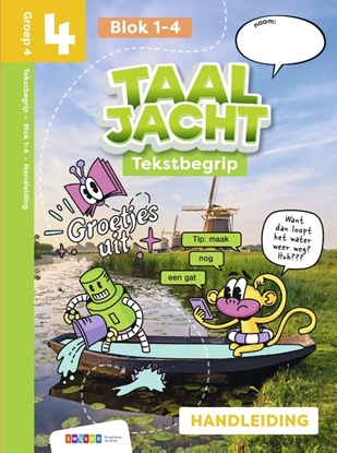 Afbeeldingen van Taaljacht groep 4 tekstbegrip handleiding