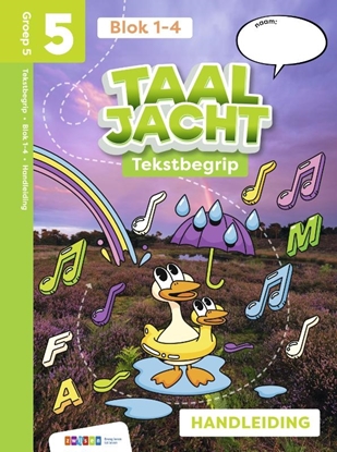 Afbeeldingen van Taaljacht groep 5 tekstbegrip handleiding