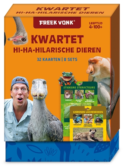 Afbeelding van Freek Vonk Dierenkwartet - Grappige dieren
