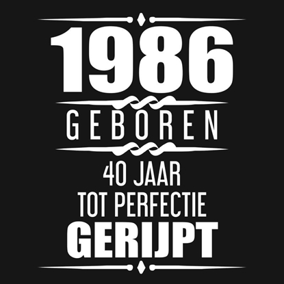 Afbeeldingen van 1986 Geboren 40 Jaar Tot Perfectie Gerijpt