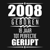 Afbeelding van 2008 Geboren 18 Jaar Tot Perfectie Gerijpt