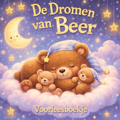 Afbeeldingen van het voorleesboekje. De dromen van beer