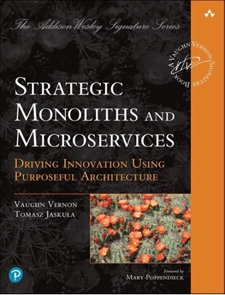 Afbeeldingen van Addison-Wesley Signature Series (Vernon) Strategic Monoliths and Microservices