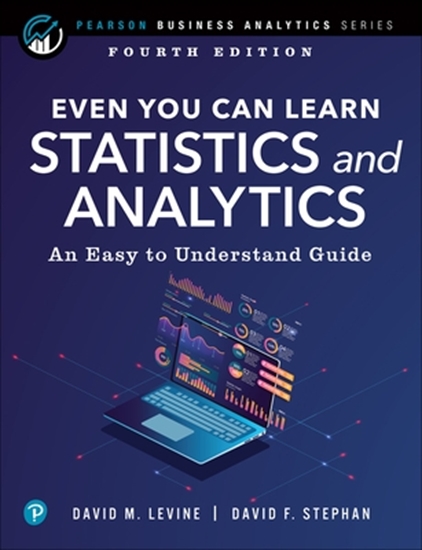 Afbeelding van Pearson Business Analytics Series Even You Can Learn Statistics and Analytics