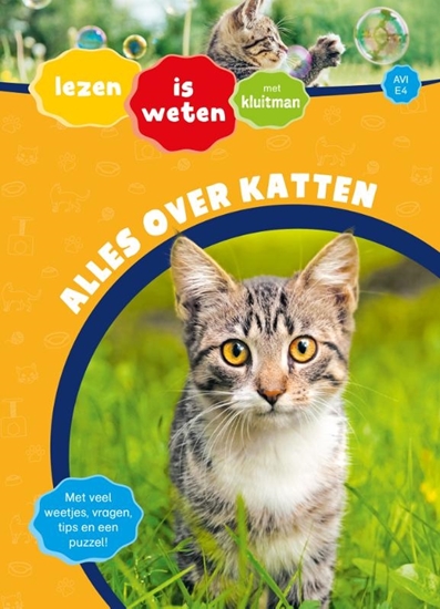 Afbeelding van Lezen is weten met Kluitman Alles over katten