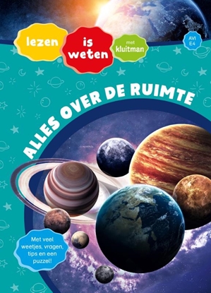 Afbeeldingen van Lezen is weten met Kluitman Alles over de ruimte