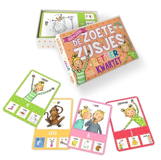 Afbeelding van De Zoete Zusjes De Zoete Zusjes letterkwartet