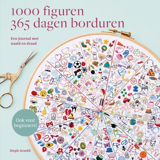 Afbeelding van 1000 figuren 365 dagen borduren