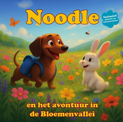 Afbeeldingen van Noodle en het avontuur in de bloemenvallei