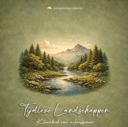 Afbeeldingen van Tijdloze Landschappen kleurboek