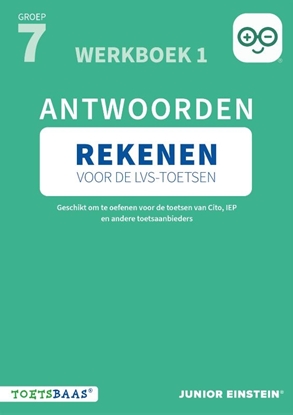 Afbeeldingen van Deel 1 Rekenen voor de LVS-toetsen - Groep 7 - Antwoordenboek 1