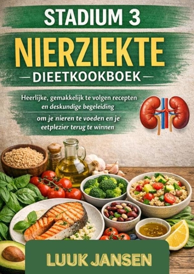 Afbeelding van STADIUM 3 NIERZIEKTE DIEETKOOKBOEK