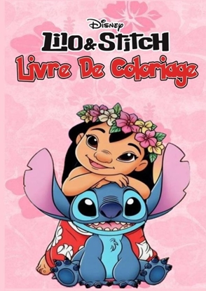 Afbeeldingen van Livre de coloriage Lilo & Stitch