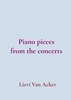 Afbeelding van Piano pieces from the concerts