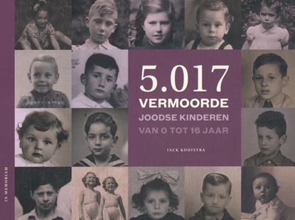 Afbeeldingen van 5.017 vermoorde Joodse kinderen van 0 tot 16 jaar