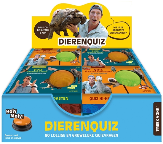 Afbeelding van Display Freek Vonk Dierenquiz 2 x 4 ex.
